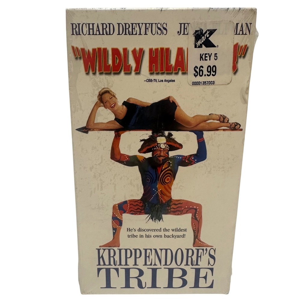 New Touchstone‎ Krippendorf's Tribe VHS Sealed Comedy